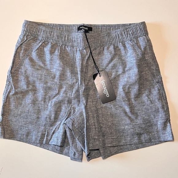 NWT ‼️ Womens ALLBIRDS Tree BD Shorts - Retail $58 Color is Shadow (gray) - Picture 8 of 11